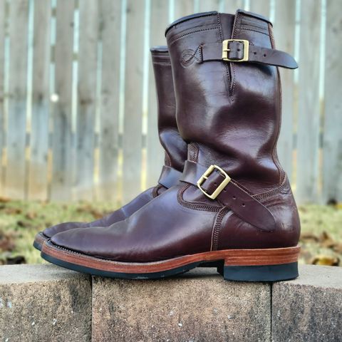 Fortis Tapak 2.0 Engineer Boots in Wickett & Craig Brown Latigo