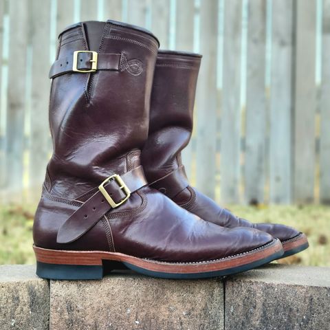 Fortis Tapak 2.0 Engineer Boots in Wickett & Craig Brown Latigo