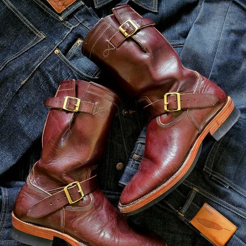 Fortis Tapak 2.0 Engineer Boots in Wickett & Craig Brown Latigo