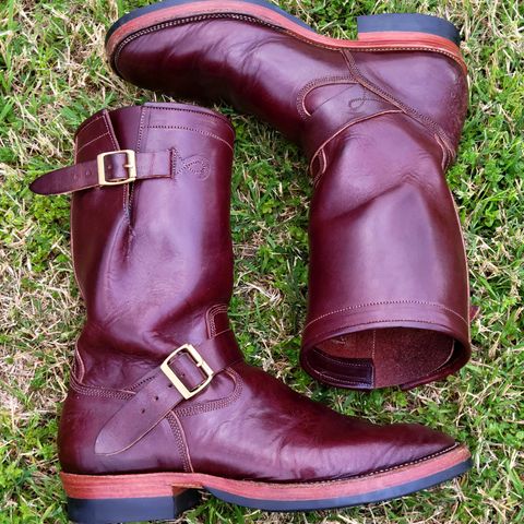 Fortis Tapak 2.0 Engineer Boots in Wickett & Craig Brown Latigo