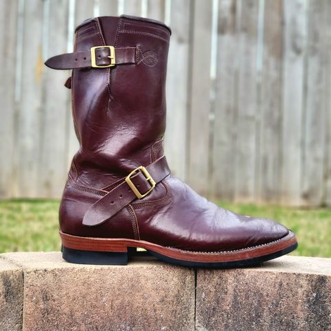 Fortis Tapak 2.0 Engineer Boots in Wickett & Craig Brown Latigo