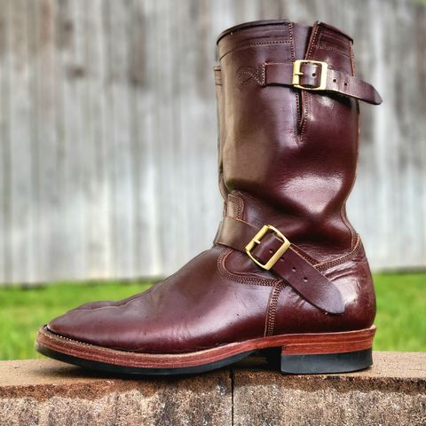 Fortis Tapak 2.0 Engineer Boots in Wickett & Craig Brown Latigo