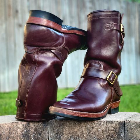 Fortis Tapak 2.0 Engineer Boots in Wickett & Craig Brown Latigo