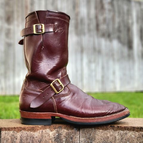 Fortis Tapak 2.0 Engineer Boots in Wickett & Craig Brown Latigo
