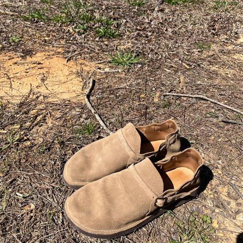 Aurora Shoe Co. Middle English in Horween Natural Chromexcel Roughout