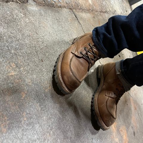 Truman Moc Toe in Seidel Sesame Double Shot