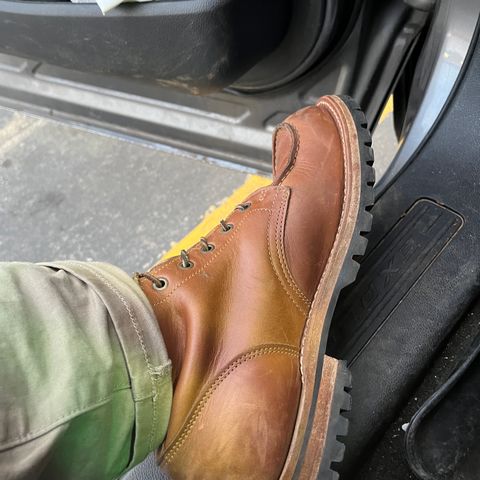 Truman Moc Toe in Seidel Sesame Double Shot