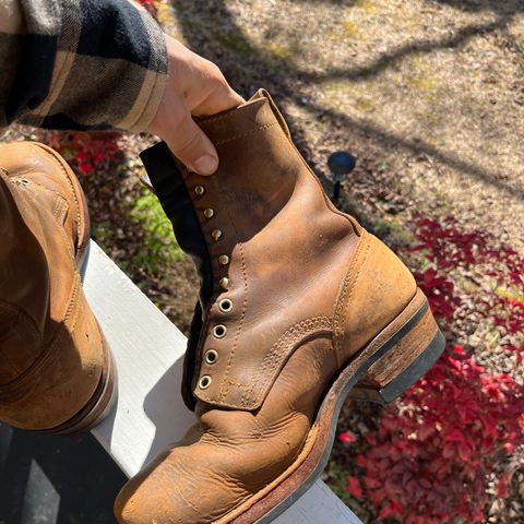 Drew's 8-Inch Logger in Rowdy Smooth