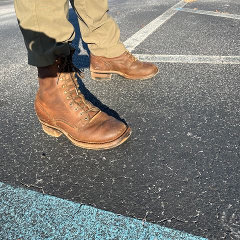 Drew's 8-Inch Logger in Rowdy Smooth