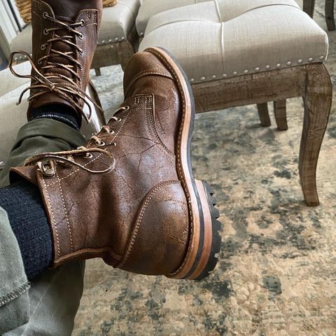 Truman Service Boot in C.F. Stead Snuff Rambler