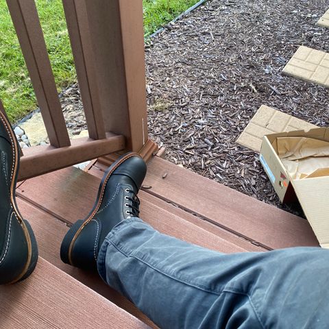 Red Wing Iron Ranger in S.B. Foot Black Harness