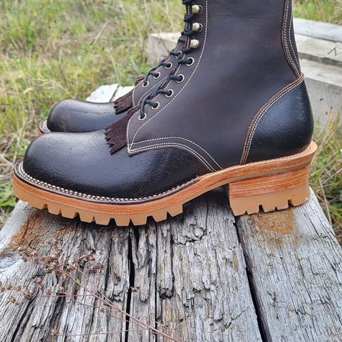 Fortis Custom DAKAR with Logger in Horween Java Waxed Flesh