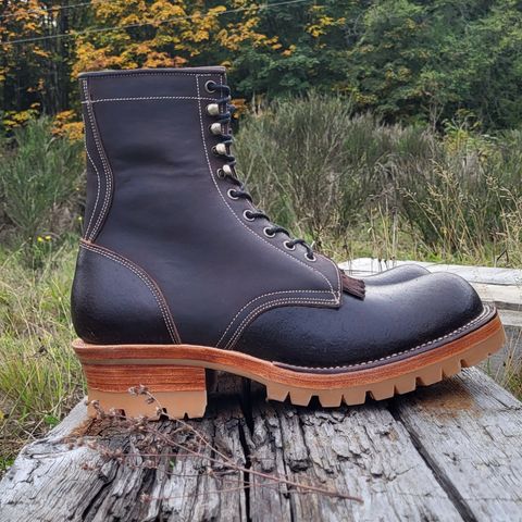 Fortis Custom DAKAR with Logger in Horween Java Waxed Flesh