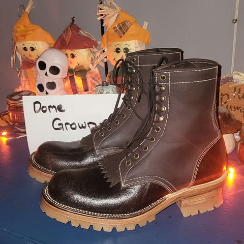 Fortis Custom DAKAR with Logger in Horween Java Waxed Flesh