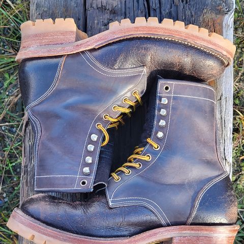 Fortis Custom DAKAR with Logger in Horween Java Waxed Flesh
