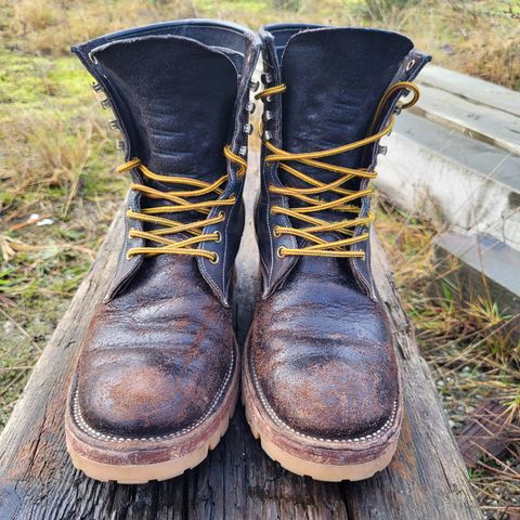 Fortis Custom DAKAR with Logger in Horween Java Waxed Flesh