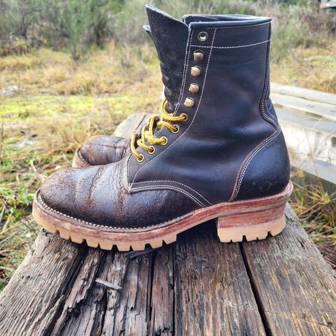 Fortis Custom DAKAR with Logger in Horween Java Waxed Flesh