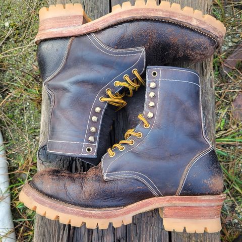 Fortis Custom DAKAR with Logger in Horween Java Waxed Flesh