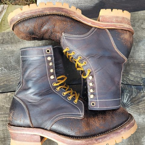 Fortis Custom DAKAR with Logger in Horween Java Waxed Flesh