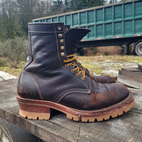 Fortis Custom DAKAR with Logger in Horween Java Waxed Flesh