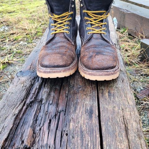 Fortis Custom DAKAR with Logger in Horween Java Waxed Flesh