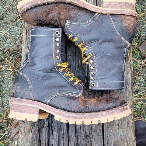 Fortis Custom DAKAR with Logger in Horween Java Waxed Flesh
