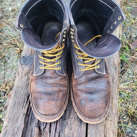 Fortis Custom DAKAR with Logger in Horween Java Waxed Flesh