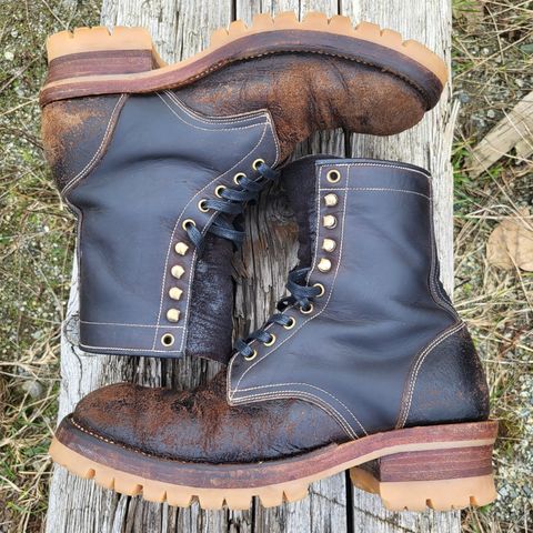 Fortis Custom DAKAR with Logger in Horween Java Waxed Flesh