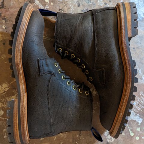 Tricker's Ripon Derby Field Boot in C.F. Stead Flint Kudu
