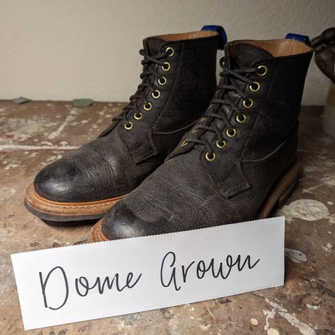 Tricker's Ripon Derby Field Boot in C.F. Stead Flint Kudu