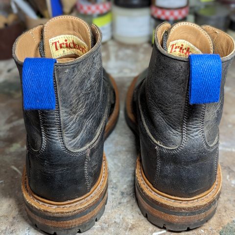 Tricker's Ripon Derby Field Boot in C.F. Stead Flint Kudu