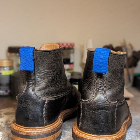 Tricker's Ripon Derby Field Boot in C.F. Stead Flint Kudu