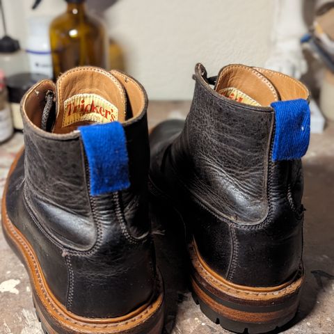 Tricker's Ripon Derby Field Boot in C.F. Stead Flint Kudu