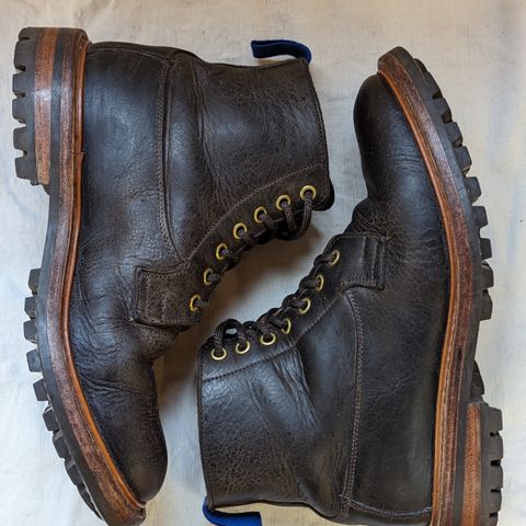 Tricker's Ripon Derby Field Boot in C.F. Stead Flint Kudu