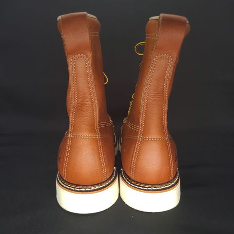 Thorogood 8" Plain Toe in Tobacco Gladiator Oil-Tanned