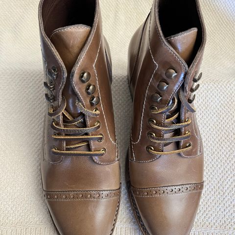 BLKBRD Luchador Service Boot in Horween Natural Chromexcel