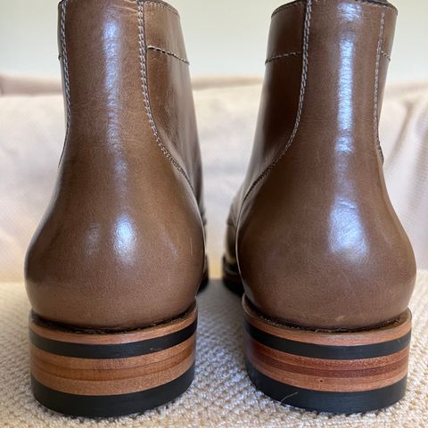BLKBRD Luchador Service Boot in Horween Natural Chromexcel