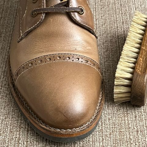 BLKBRD Luchador Service Boot in Horween Natural Chromexcel