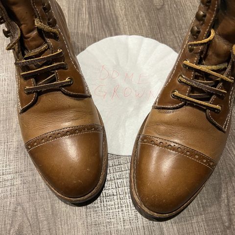 BLKBRD Luchador Service Boot in Horween Natural Chromexcel