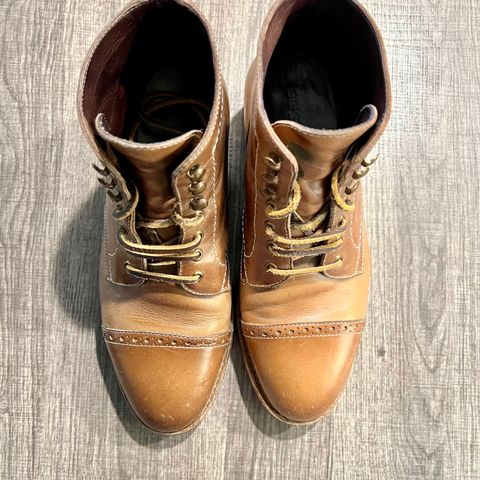 BLKBRD Luchador Service Boot in Horween Natural Chromexcel