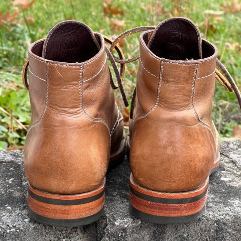 BLKBRD Luchador Service Boot in Horween Natural Chromexcel