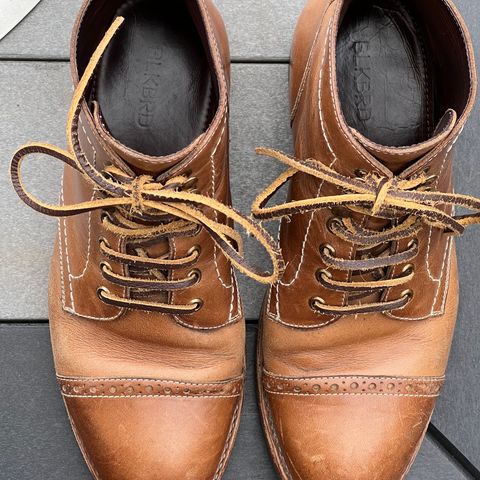 BLKBRD Luchador Service Boot in Horween Natural Chromexcel