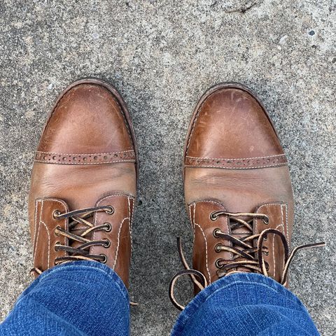 BLKBRD Luchador Service Boot in Horween Natural Chromexcel