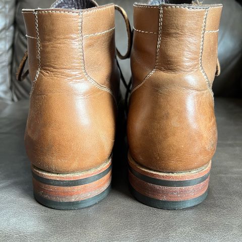 BLKBRD Luchador Service Boot in Horween Natural Chromexcel