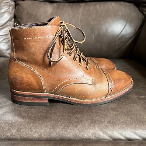 BLKBRD Luchador Service Boot in Horween Natural Chromexcel
