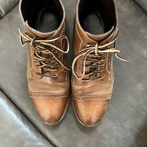BLKBRD Luchador Service Boot in Horween Natural Chromexcel