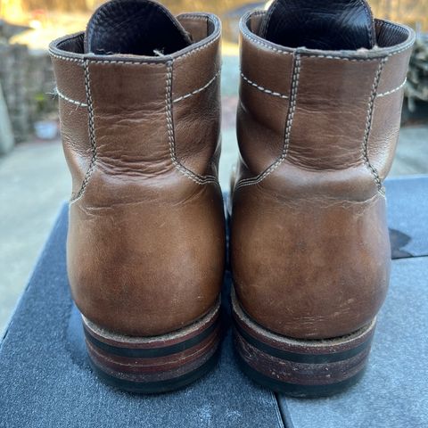 BLKBRD Luchador Service Boot in Horween Natural Chromexcel