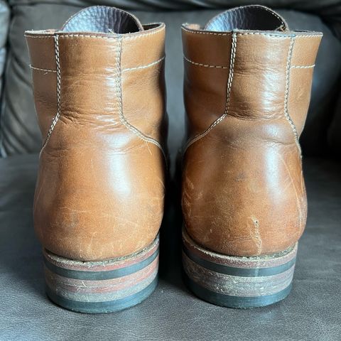 BLKBRD Luchador Service Boot in Horween Natural Chromexcel