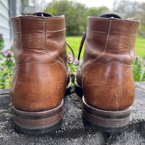 BLKBRD Luchador Service Boot in Horween Natural Chromexcel