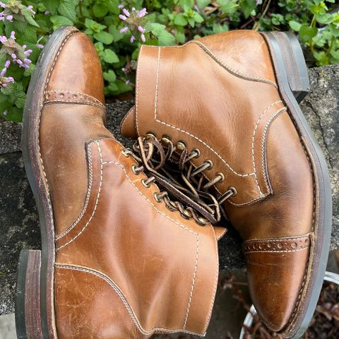 BLKBRD Luchador Service Boot in Horween Natural Chromexcel